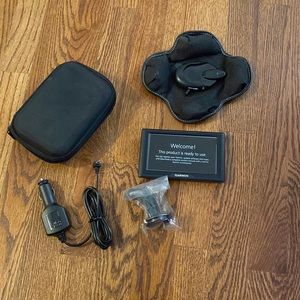 Brand new, never used. Garmin 50s Drive Navigation system with case.